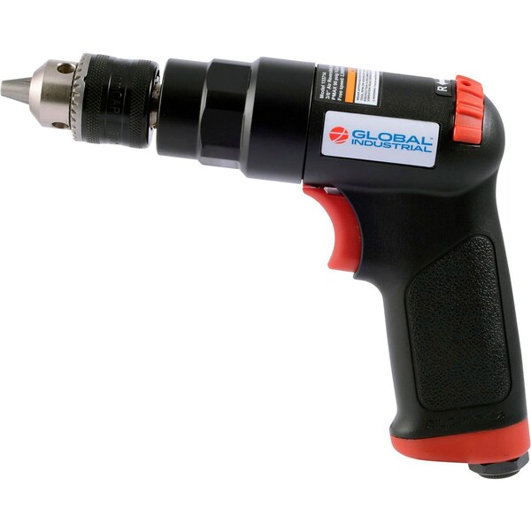 3/8 Drive Reversible Air Drill, 2200 RPM